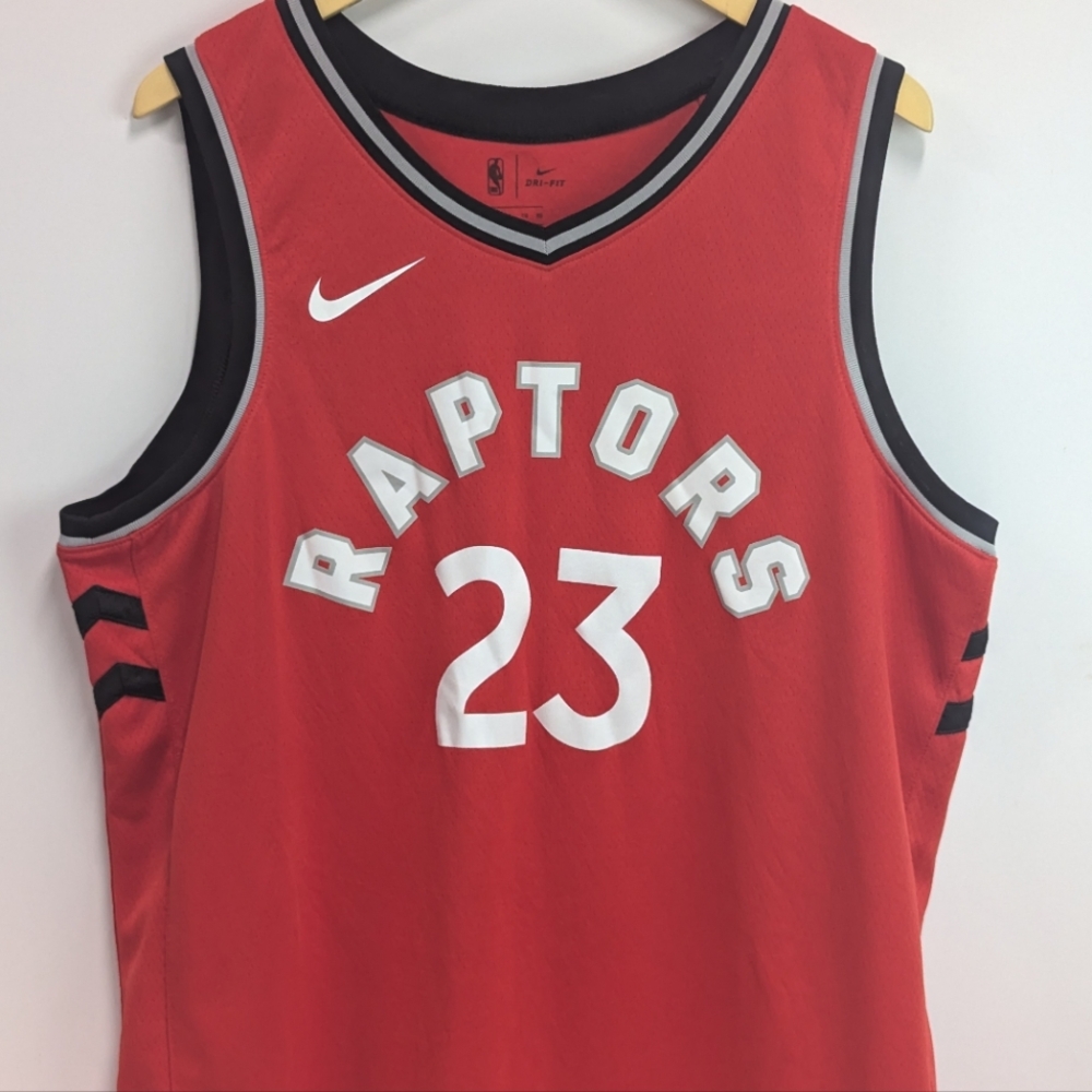 Toronto Raptors Fred Vanvleet Jersey, Nike Dri-Fit Toronto Raptors Jersey XL